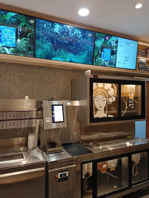 抖音自助奶茶店_自助式奶茶店