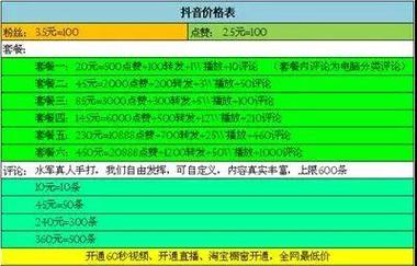 抖音刷粉业务网