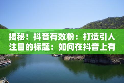 抖音怎么检测粉丝是否为有效粉丝,抖音作为一个极具影响力的社交媒体平台，已经吸引了数亿用户参与其中。随着用户的增多，很多企业和个人开始重视抖音的粉丝数量，认为粉丝数量是衡量影响力的一个重要指标。然而，粉丝数量并不等同于影响力，有效粉丝才是最重要的。那么，如何检测抖音粉丝是否为有效粉丝呢？本文将围绕这一问题展开讨论。!