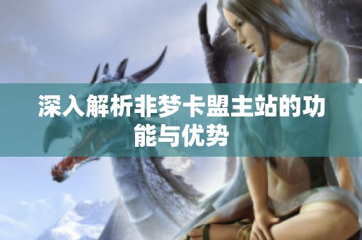 深入解析非梦卡盟主站的功能与优势