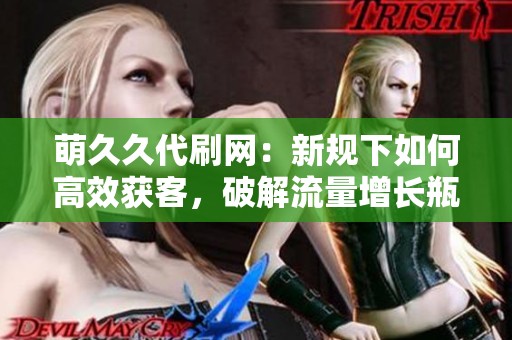 萌久久代刷网：新规下如何高效获客，破解流量增长瓶颈