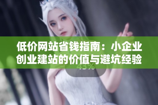 低价网站省钱指南:小企业创业建站的价值与避坑经验分享 低价网站省钱指南:小企业创业建站的价值与避坑经验分享