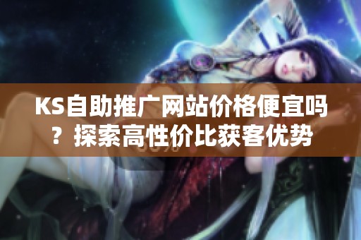 KS自助推广网站价格便宜吗?探索高性价比获客优势 KS自助推广网站价格便宜吗?探索高性价比获客优势