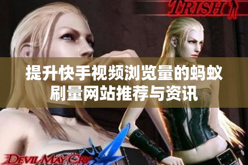 提升快手视频浏览量的蚂蚁刷量网站推荐与资讯 提升快手视频浏览量的蚂蚁刷量网站推荐与资讯