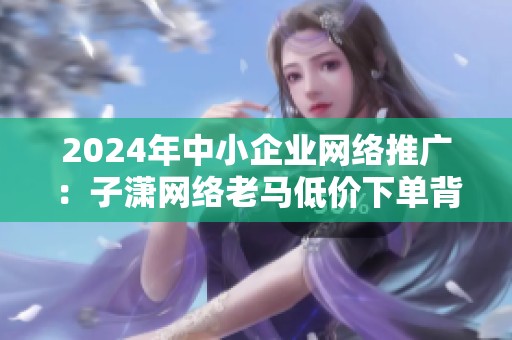 2024年中小企业网络推广：子潇网络老马低价下单背后的服务模式是否